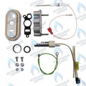 Комплект смотрового отверстия с электродом розжига и ионизации GB162/ZBR 50кВт-100кВт (7736700560) BUDERUS