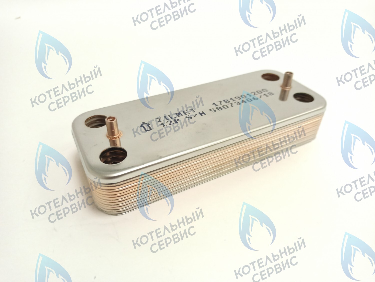 ES190P-148-12F-ZM Теплообменник ГВС ZILMET вторичный 12 пластин (17B1901200) в Новосибирске