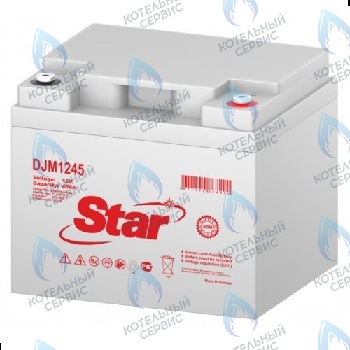 DJM1245 Аккумулятор STAR 12В 45А в Новосибирске