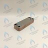 ES210P-166-12F-CH Теплообменник  ГВС  вторичный 12 пластин BAXI (711612800), Protherm (0020119606), FONDITAL (6SCAMPIA07) в Новосибирске