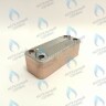ES190PE-148-24R-CH Теплообменник  ГВС вторичный 24 пластины Ferroli, Koreastar (902613240, KS90269060) в Новосибирске
