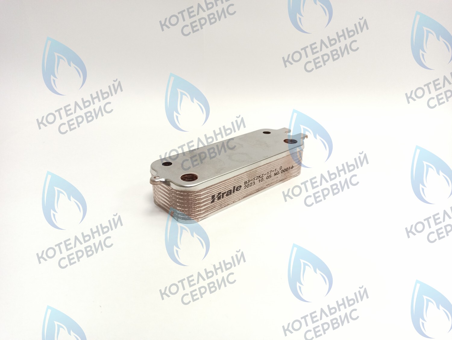 ES190B-000-16F-HR Теплообменник ГВС вторичный 16 пластин BOSCH 6000 в Новосибирске