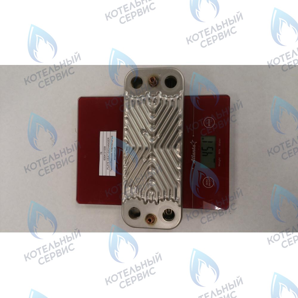 6304131009 Теплообменник ГВС пластинчатый вторичный BAXI0 в Новосибирске