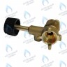 711666100 Патрубок входа ГВС BAXI (Гидрогруппа с краном подпитки) в Новосибирске