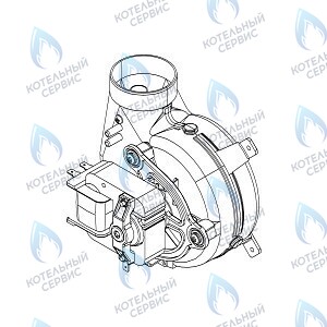7856958 Вентилятор дымоудаления 30кВт-34кВт VIESSMANN в Новосибирске