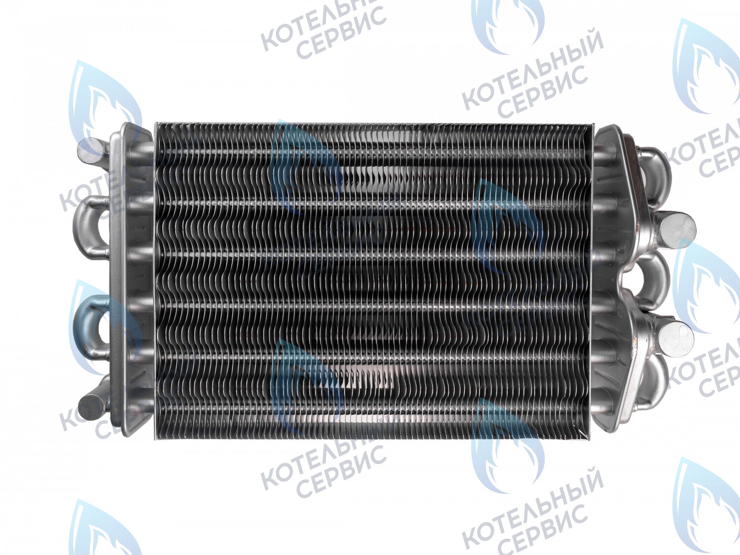02-4013 Теплообменник битермический 252мм 24-T1/C1 GAZECO (с 05.2016 г.) в Новосибирске