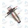 PPR-W21CW-40LONG-03 Втулка ротор насоса (по часовой стрелке) аналог WILO 15/7 (втулка 40мм, длинная 90мм, колесо 68/21мм) в Новосибирске