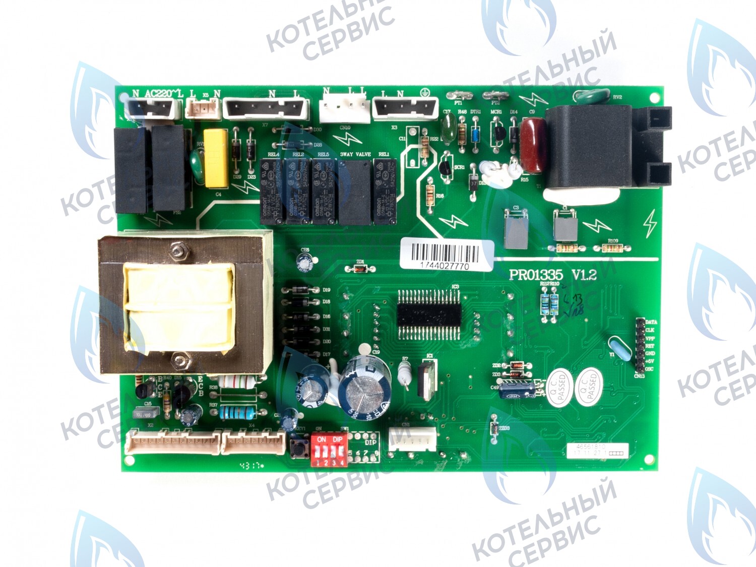 CB018 Плата управления (прямоугольная) PR01335 V1.2 Ferroli Fortuna Pro F/C (универсальная)  (46562200) в Новосибирске