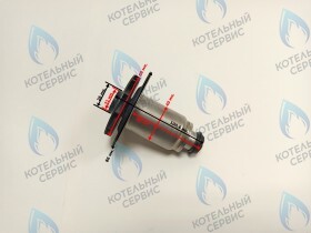 Втулка ротор насоса (по часовой стрелке) аналог WILO 15/6 (втулка 40мм, короткая 80мм, колесо 68/21мм)