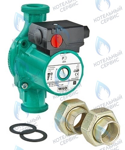 70963 Циркуляционный насос Wilo STAR-RS 25/6  (с гайками) в Новосибирске