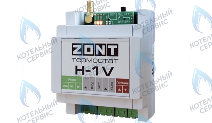 ML13213 Термостат (контроллер) ZONT H-1V (GSM, DIN) в Новосибирске