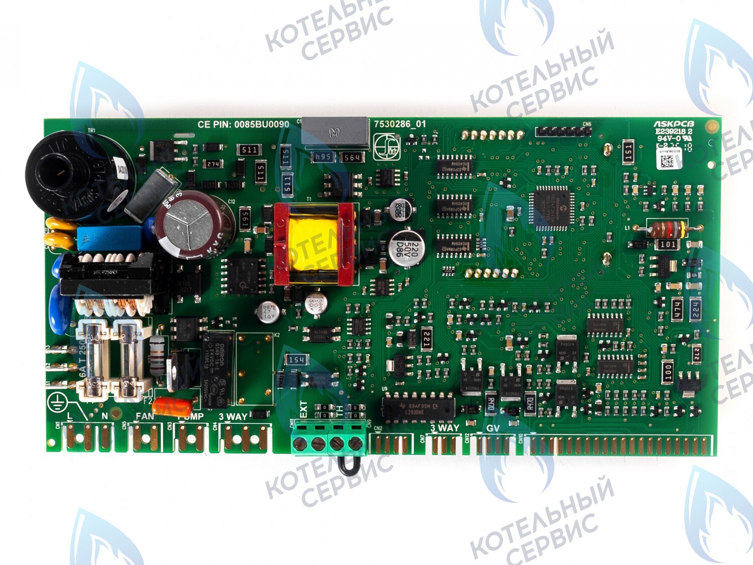 CB012-BEFORE-2017 Плата управления BOSCH (GAZ 6000) WBN6000  / WBN2000 (до 01.06.2017, первая кнопка "назад")  =<FD753  (87186496770, 87186477330) в Новосибирске