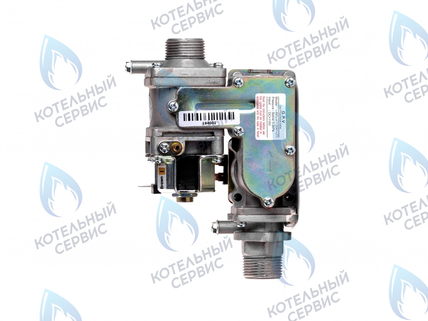 GV008 Газовый клапан (газовая арматура) 1,9 kOm GAZECO, GAZLUX RPV-H1130   (04-2001, 04-4001) в Новосибирске