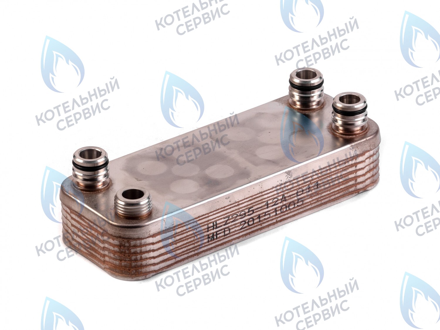 ES190W-000-12F-HR Теплообменник ГВС вторичный 12 пластин  VAILLANT VUW (065131, 065110, 065123) в Новосибирске