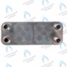 ES190W-000-12F-HR Теплообменник ГВС вторичный 12 пластин  VAILLANT VUW (065131, 065110, 065123) в Новосибирске