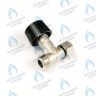 BI1592 110 Кран подпитки 3/8М Х1/4 D  Bitherm FEDERICA BUGATTI в Новосибирске