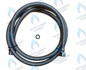 Подводка сильфонная газовая 1/2" Г/Ш 2,0м АКВАЛЮКС