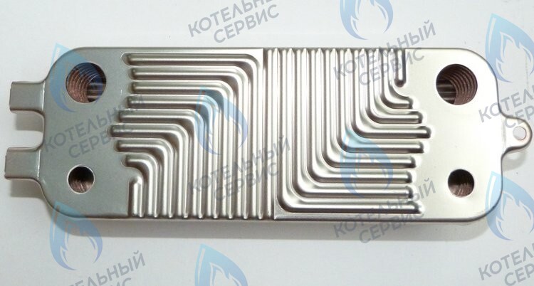 87186429490 ТЕПЛООБМЕННИК ВТОРИЧНЫЙ (ПЛАСТИНЧАТЫЙ НА ГВС) BOSCH WBN6000 35C в Новосибирске