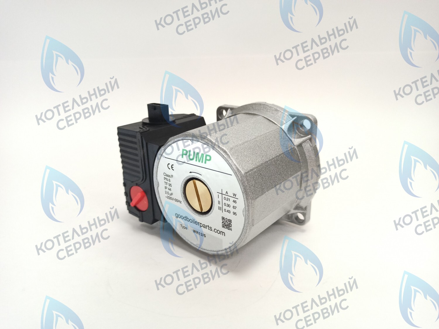 PH-W21CCW50-GW95BB Двигатель насоса PUMP WR12/5 (против часовой стрелки) 12/5, 15/5 BOSCH WBN2000/WBN6000, BUDERUS U072  (87186481810) (аналог WILO TSL 12/5-3c) в Новосибирске