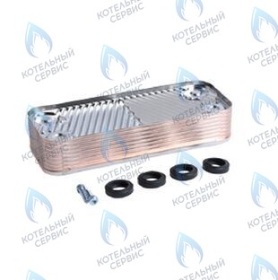 7828043 Пластинчатый теплообменник CB10-16 Viessmann в Новосибирске