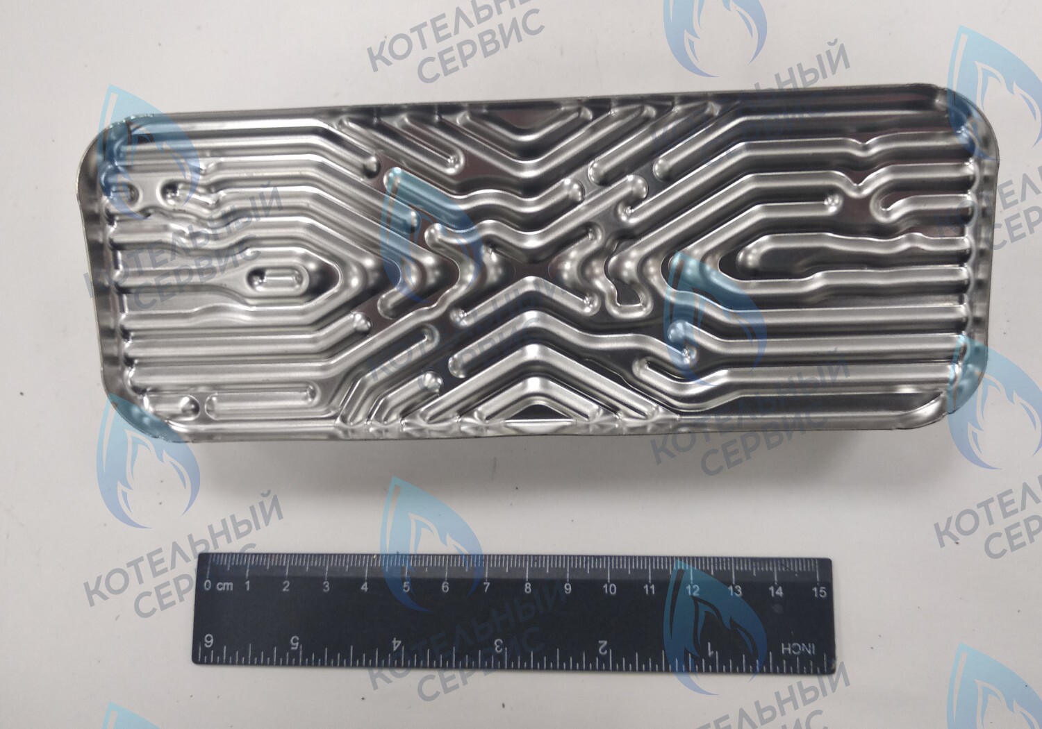 63041310441P Теплообменник ГВС пластинчатый вторичный 14 пластин (PLATE HEAT EXCHANGER) BAXI в Новосибирске