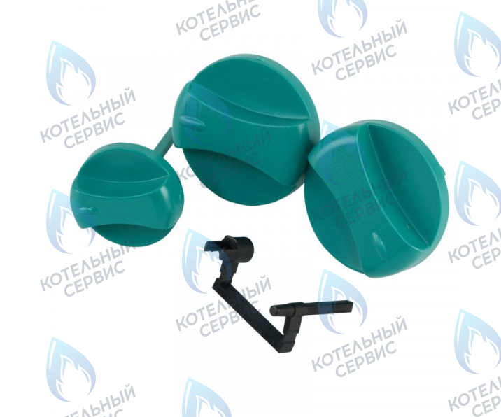 114286 Ручки управления (комплект 3шт) VAILLANT в Новосибирске