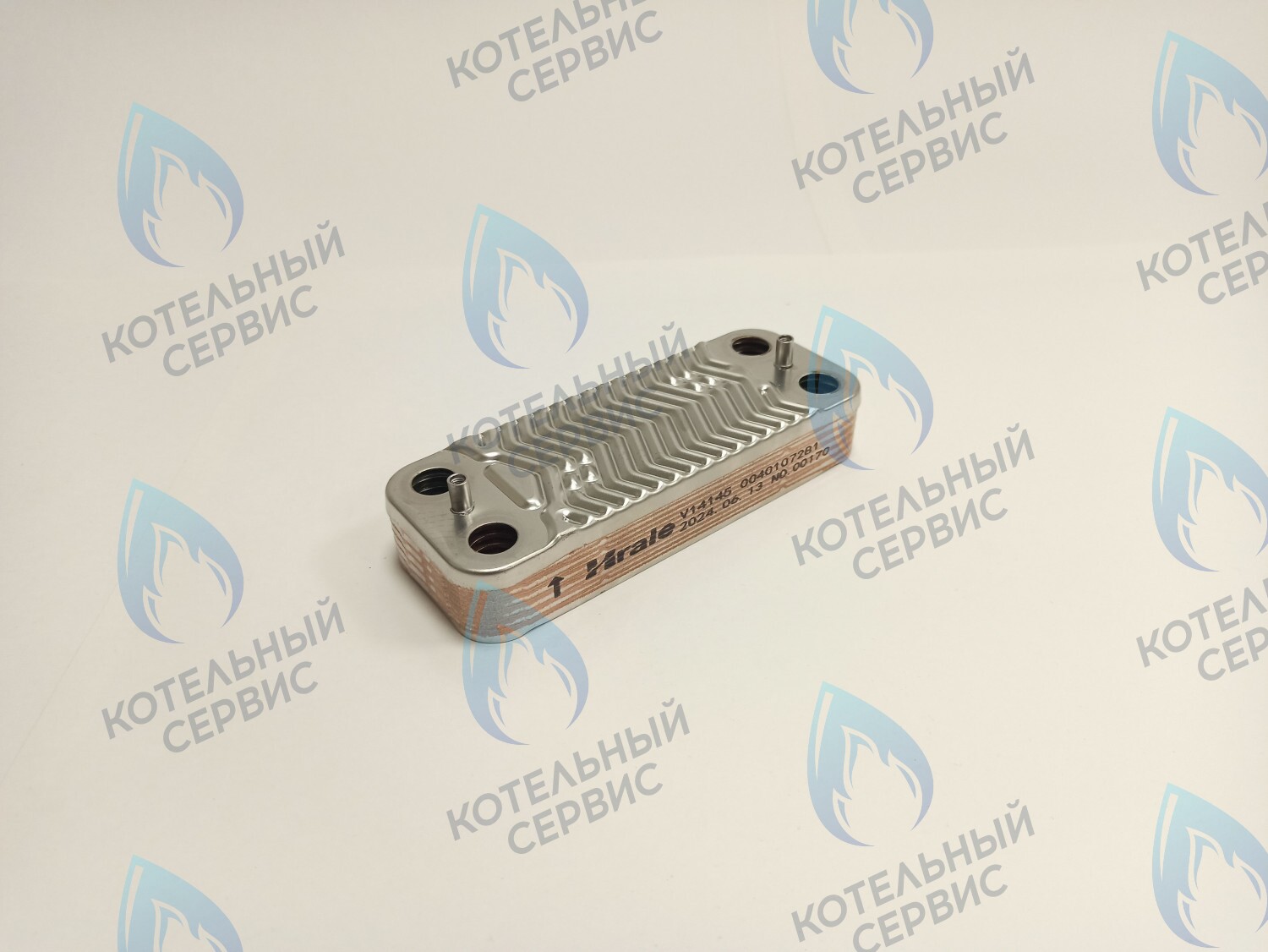 0040107281 Пластинчатый теплообменник ГВС 12 пластин Haier Urban 24 кВт в Новосибирске
