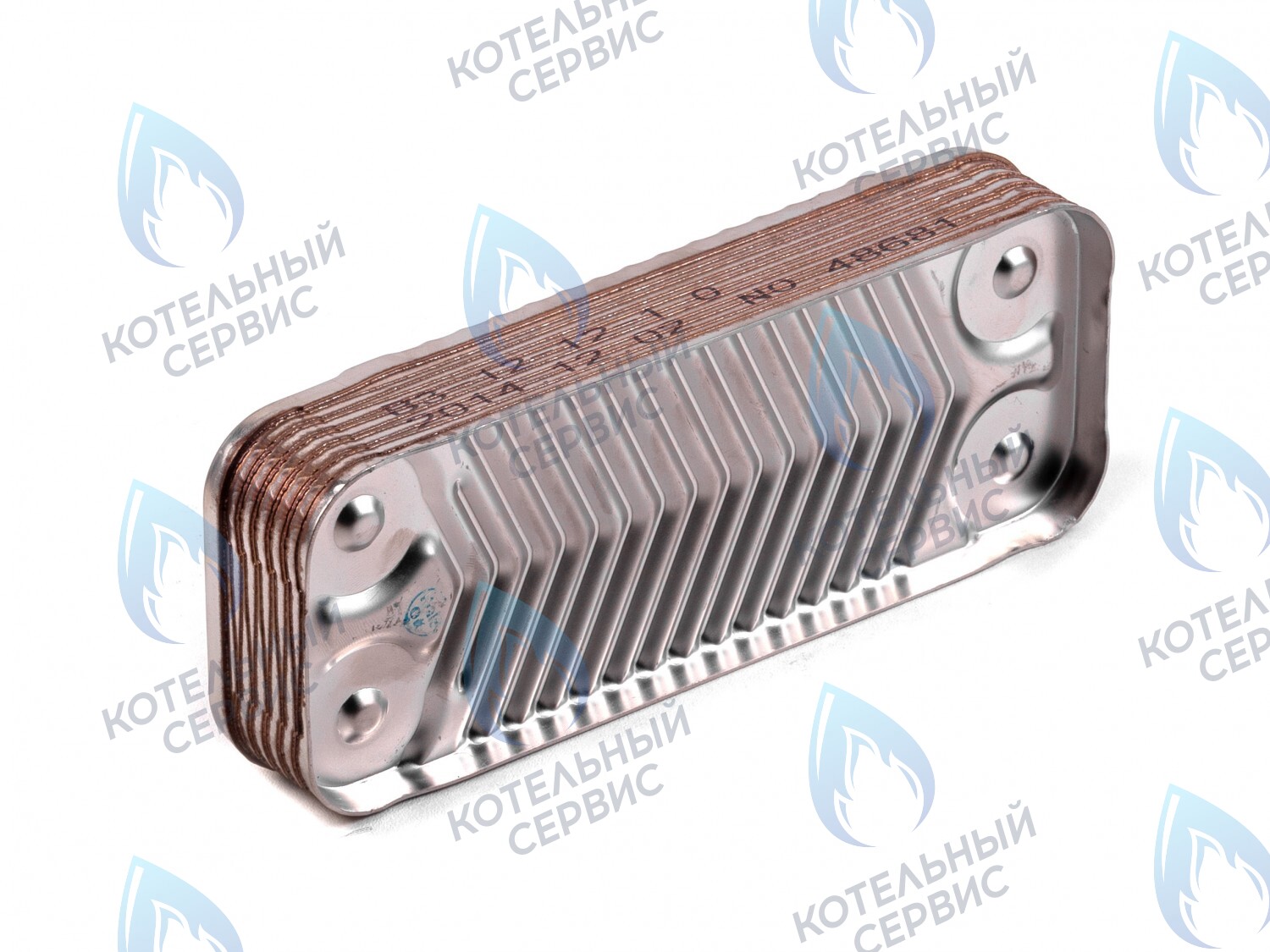 398608400 Теплообменник вторичный 13кВт-24кВт Fortuna FERROLI в Новосибирске