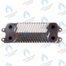 0020038572 Теплообменник ГВС  VAILLANT ATMO/TURBOTEC PLUS 20, 24, 28 кВт (0020006261) в Новосибирске