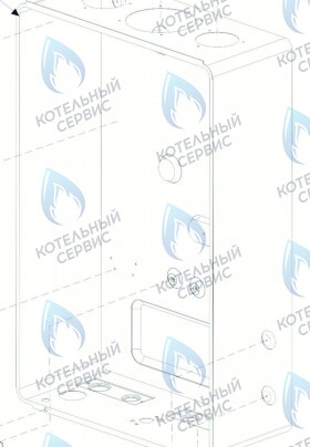 Корпус в сборе 15,1кВт-23,3кВт CELTIC