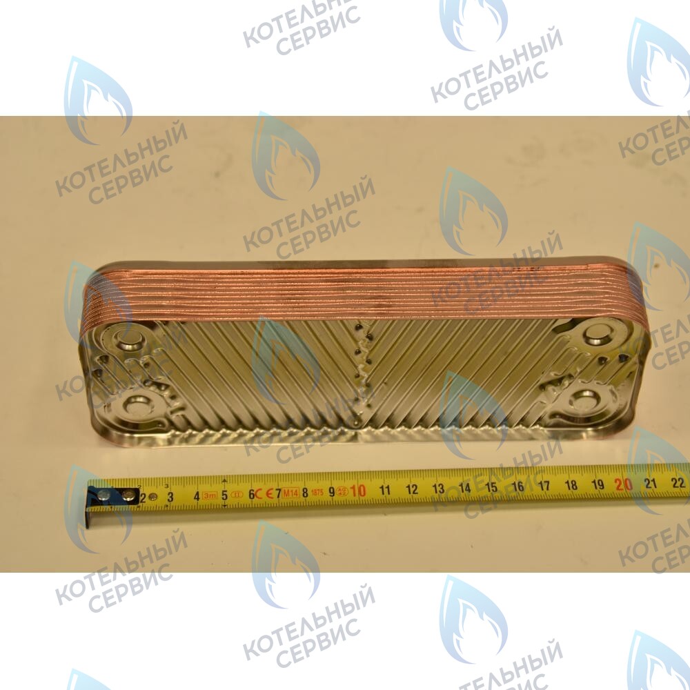 5686670 Теплообменник ГВС пластинчатый вторичный на 12 пластин (до 2014 г.) BAXI в Новосибирске