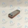 ES190P-154-12F-CH Теплообменник ГВС вторичный 12 пластин  VIESSMANN VITOPEND WH1D, VITODENS WB1B​ (7828745), LEMAX​ (105759) в Новосибирске