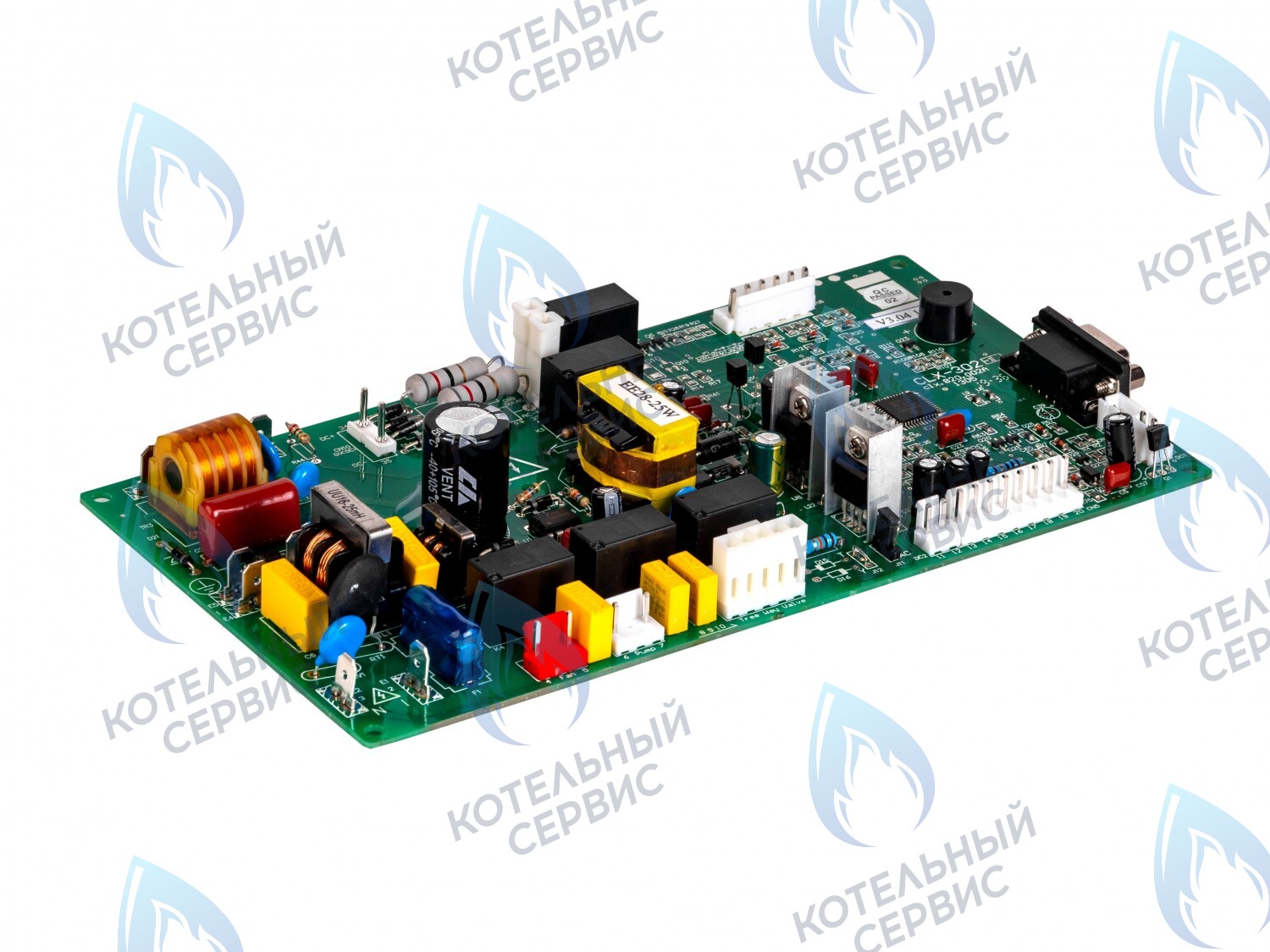 CB021-02 Плата управления (для битермических котлов) CLX302 V3.04 (заменяет V5.0)  HAIER FALCO L1P20-F21(T), L1P26-F21(T) в Новосибирске