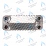 A01011 Вторичный теплообменник ГВС 12 пластин HAIER F21S(T) (0530002963) в Новосибирске