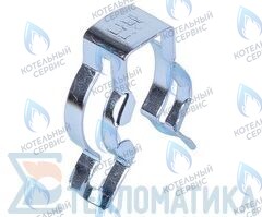S455100063 Зажим соед. трубки КО и выхода циркуляционного насоса (TA-13~30) KITURAMI в Новосибирске