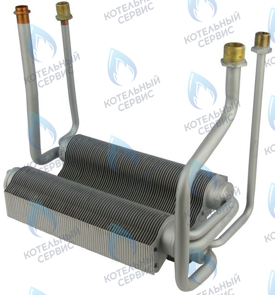 39830930 Теплообменник битермический KIT PACCO UN.24kW S/GRUPPO H2O FERROLI в Новосибирске