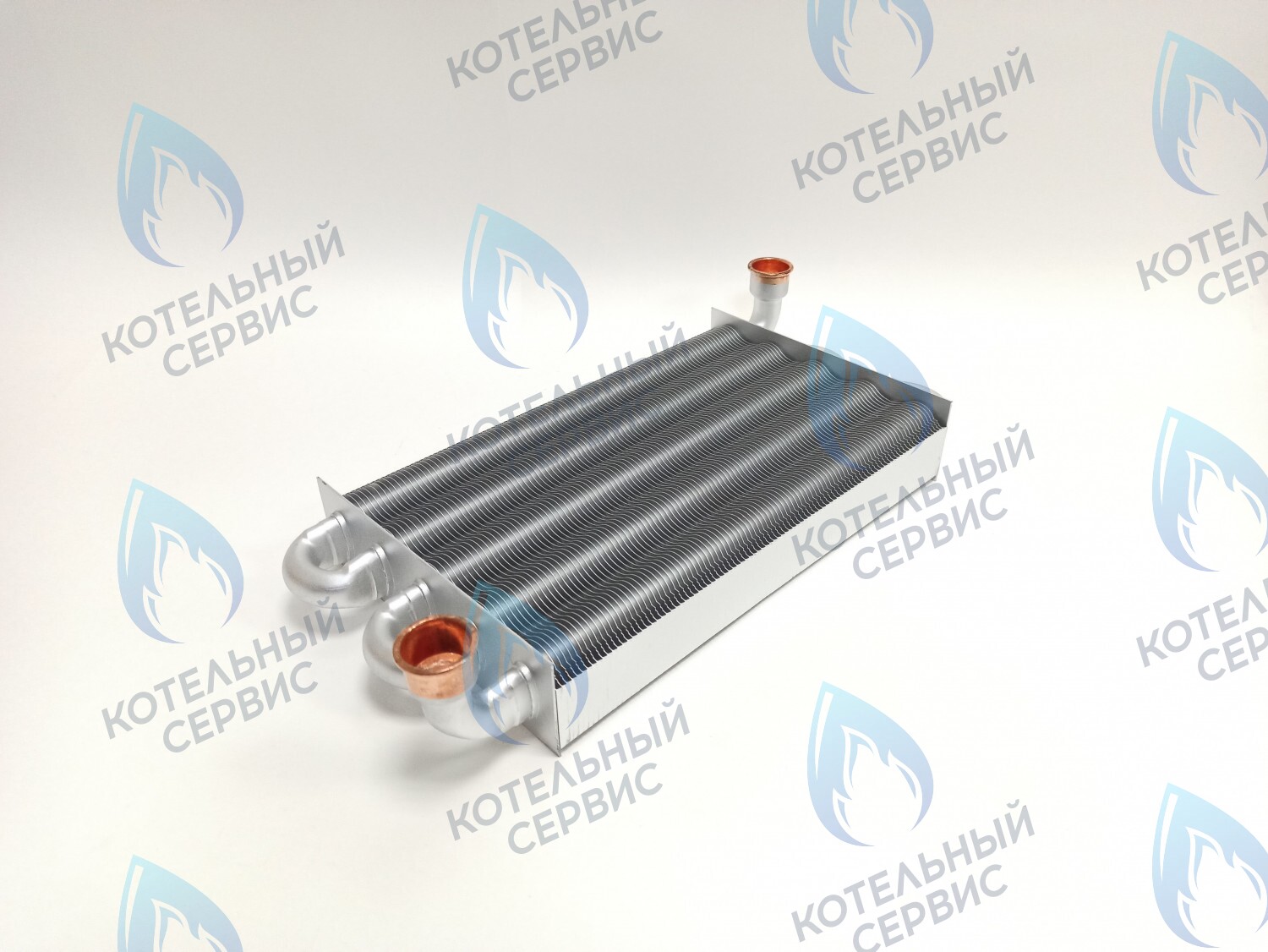 EM008-290F98 Теплообменник 98 FIN PROTHERM (0020142420), VAILLANT (0020039067) в Новосибирске