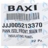 5213370 Термоизоляционная панель передняя BAXI в Новосибирске
