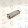 ES210P-172+-12F-CH Теплообменник ГВС вторичный 12 пластин BOSCH, BUDERUS (87054062870) в Новосибирске