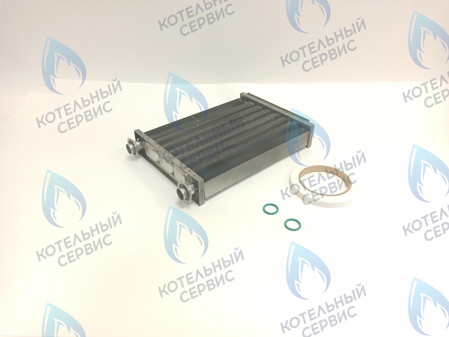 EM052-250 Теплообменник основной (первичный) Navien (с белыми прокладками в комплекте) Deluxe S/C/One 35K в Новосибирске