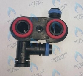 Блок патрубков левый  ARDERIA