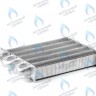 398002570 Теплообменник первичный (основной) (крепление - клипсы) Ferroli Fortuna Pro F13-F24 (398002570,398615500) в Новосибирске