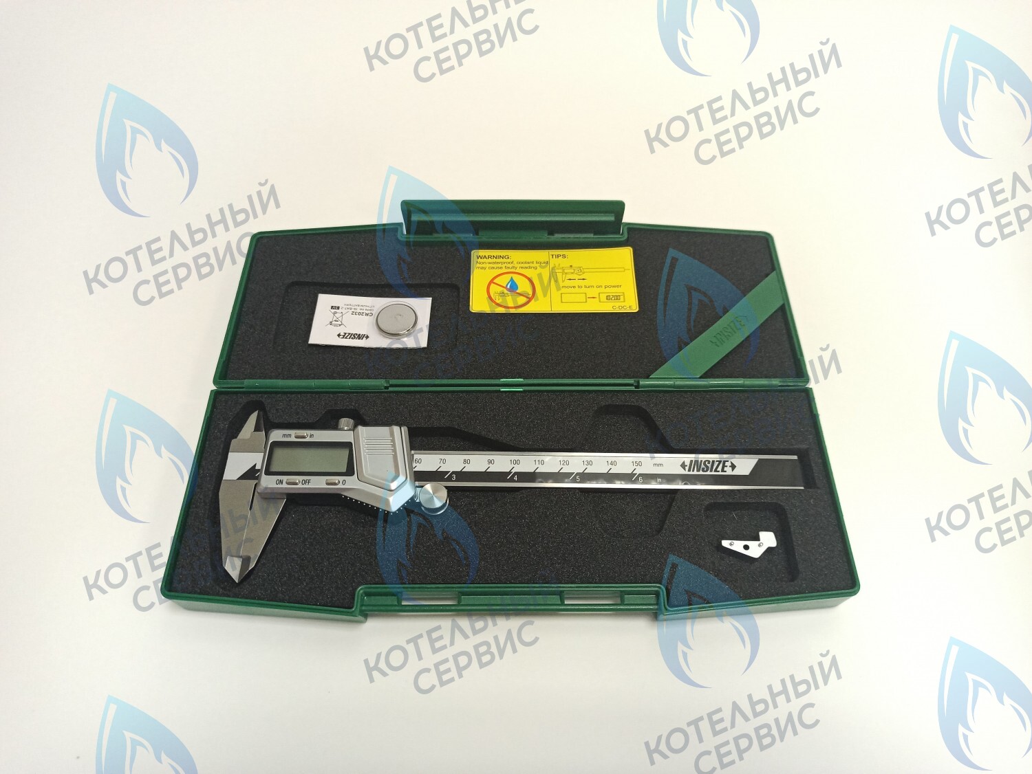 ZK004-150 Штангенциркуль металлический INSIZE 0-150мм с ЖК дисплеем в Новосибирске