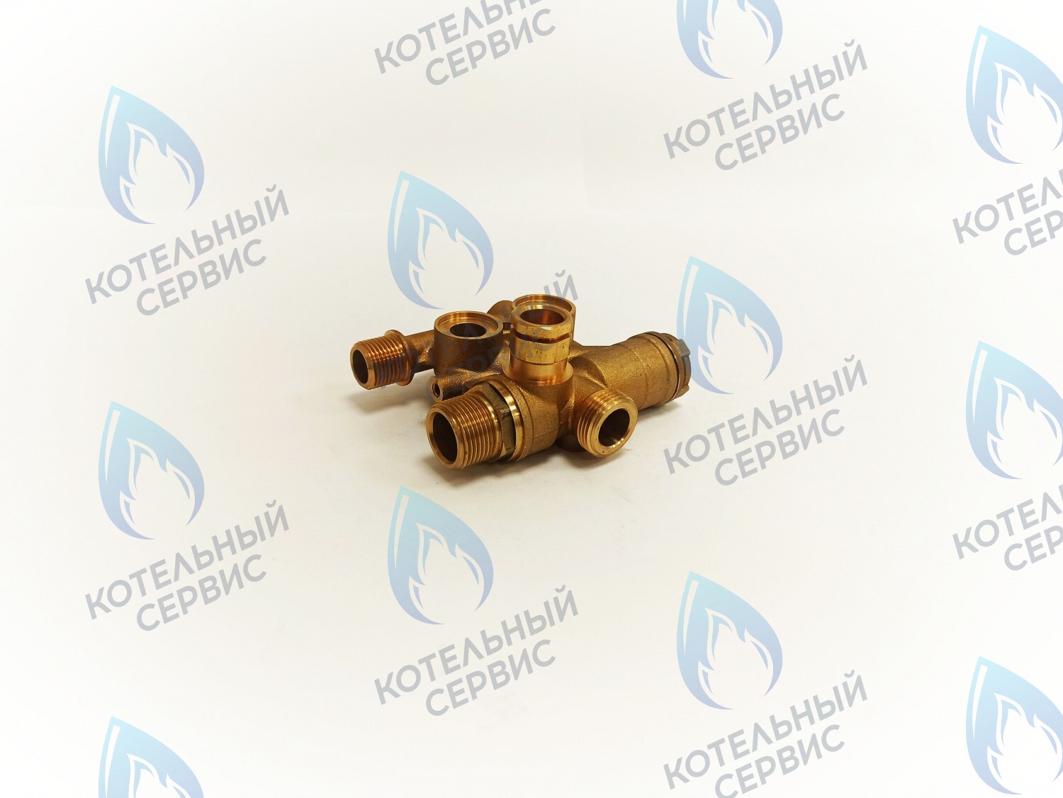 03-8009 Трехходовой кран Termokraft 155620004193 POLYKRAFT в Новосибирске