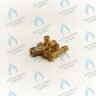 03-8009 Трехходовой кран Termokraft 155620004193 POLYKRAFT в Новосибирске
