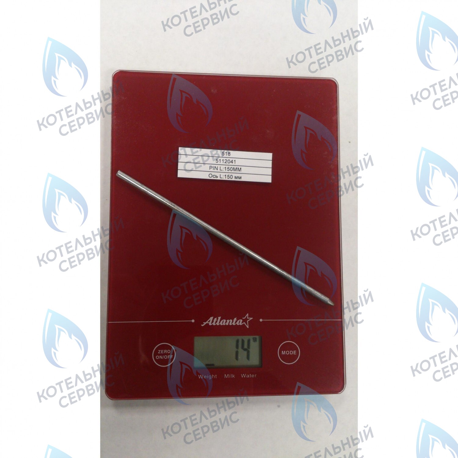 5112041 Стержень панели управления L=150мм BAXI в Новосибирске