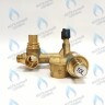 TY04010093 Блок гидравлический входной латунный для 24 кВт (TY04010093) ELECTROLUX в Новосибирске