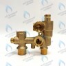 TY04010093 Блок гидравлический входной латунный для 24 кВт (TY04010093) ELECTROLUX в Новосибирске