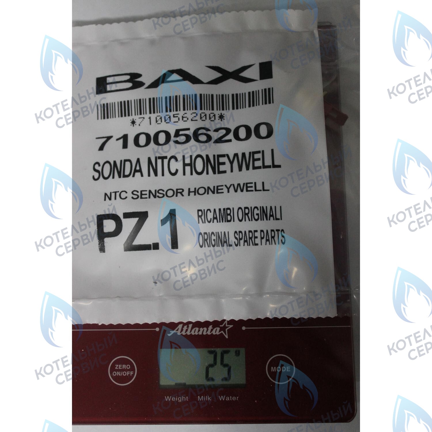 710056200 Датчик температуры ГВС NTC (погружной, клипса) BAXI ECO (Compact, 4s, 5 Compact) FOURTECH (артикул 721309400, 710056200) в Новосибирске