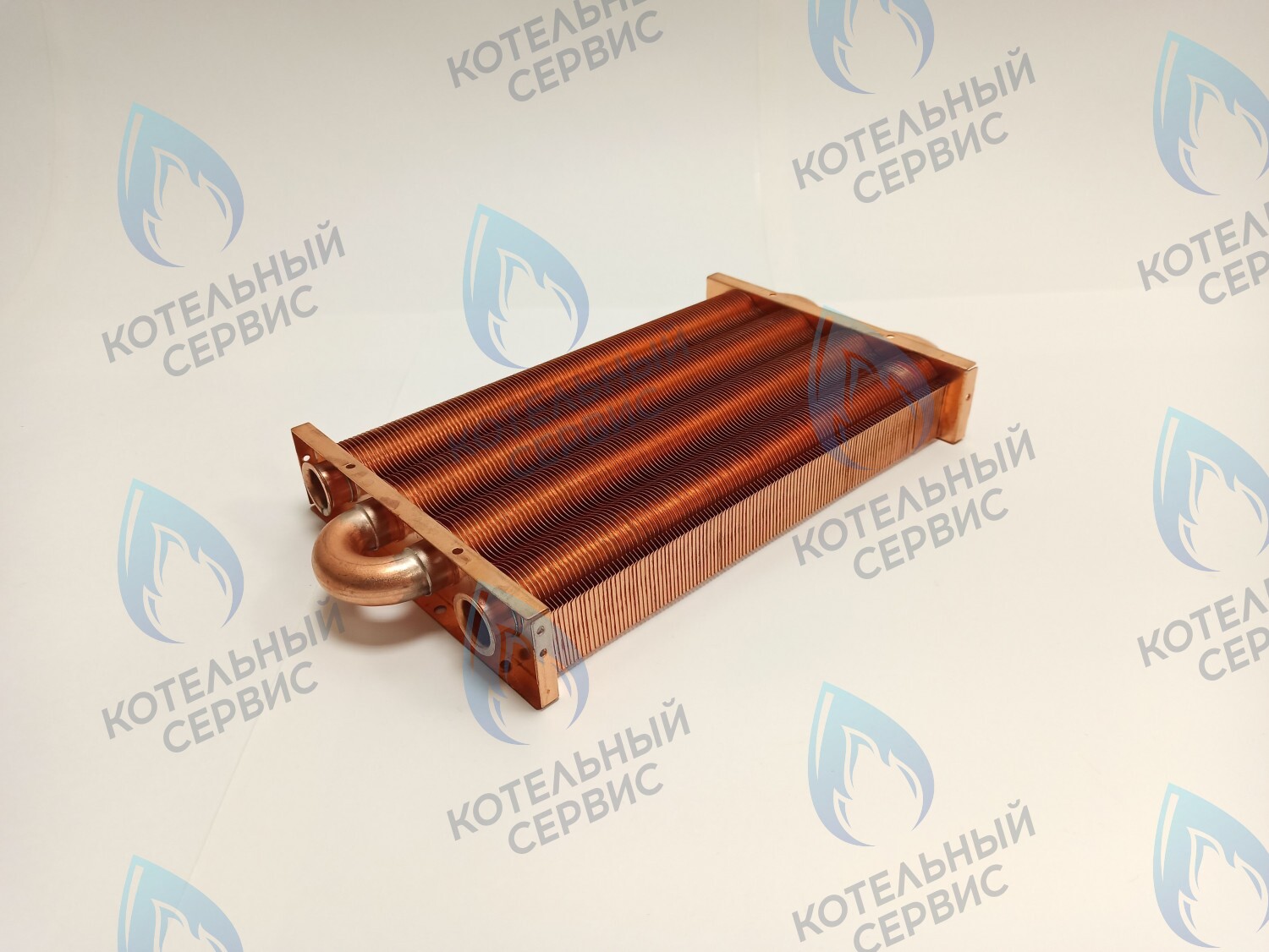 EM021-280-02 Теплообменник первичный основной (без фитингов) 280мм 122 FIN (250-300MSC) DAEWOO (3318112200) в Новосибирске